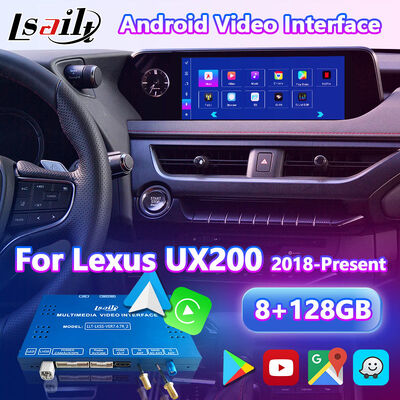 Lsailt Android 9.0 Multimedialny interfejs wideo Skrzynka nawigacyjna GPS do sterowania panelem dotykowym Lexus UX200