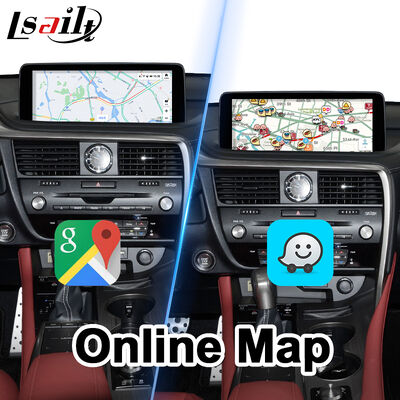 Interfejs wideo Lsailt Android Carplay dla Lexus RX 300 350 350L 450h 450hL F Sport 2019-2022