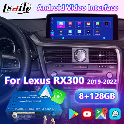 Interfejs wideo Lsailt Android Carplay dla Lexus RX 300 350 350L 450h 450hL F Sport 2019-2022