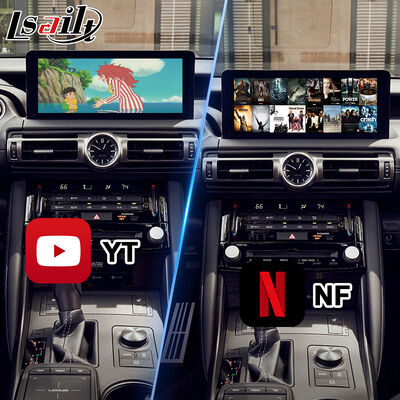 Interfejs wideo Lsailt Android Carplay dla Lexus IS IS300 IS350 IS300h IS500 2020-2023
