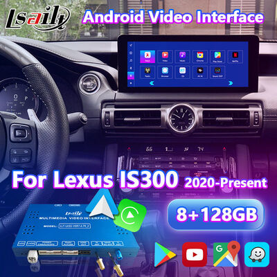 Interfejs wideo Lsailt Android Carplay dla Lexus IS IS300 IS350 IS300h IS500 2020-2023
