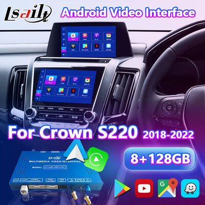 Lsailt Android Multimedia Video Interface dla Toyota Crown S220 2018-2022 z Carplay