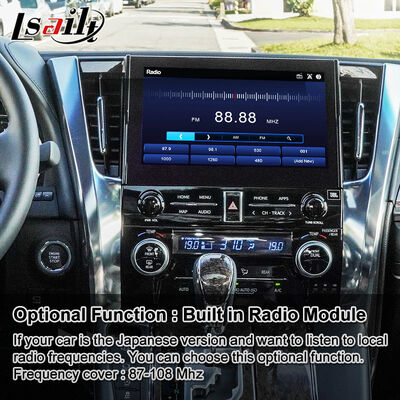Interfejs wideo Lsailt Android Carplay do Toyota Alphard Vellfire JBL z lat 2019-2023 (wersja wysoka)
