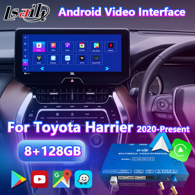 Lsailt Android Carplay Navigation Video Interface dla Toyota Harrier Venza od 2020 roku z obsługą modułu radiowego