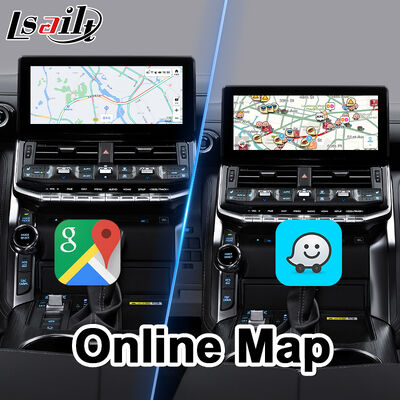 Lsailt Android Nawigacja Interfejs Carplay dla 2021-2024 Toyota Land Cruiser 300 GX-R VX-R GR GR-S Sahara ZX VX LC300
