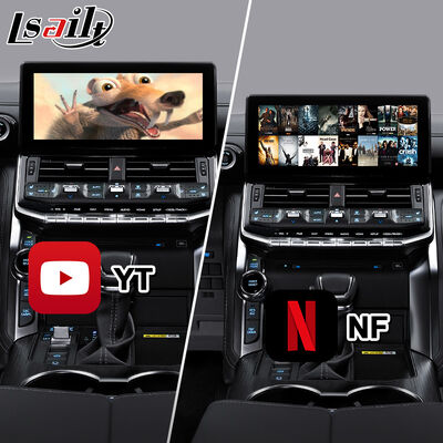 Lsailt Android Nawigacja Interfejs Carplay dla 2021-2024 Toyota Land Cruiser 300 GX-R VX-R GR GR-S Sahara ZX VX LC300
