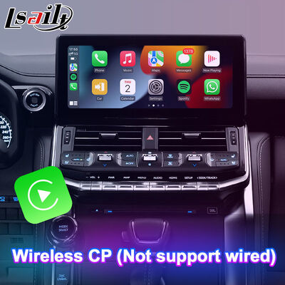 Lsailt Android Nawigacja Interfejs Carplay dla 2021-2024 Toyota Land Cruiser 300 GX-R VX-R GR GR-S Sahara ZX VX LC300