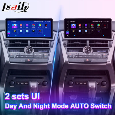 Lsailt Android Carplay Multimedia Interface Screen for 2014-2017 Lexus NX Knob NX200t NX300h