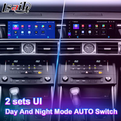 Lsailt 10,25 cali Android Carplay Multimedia Screen dla 2013-2020 Lexus IS Knob IS250 IS200t IS300 IS300h IS350