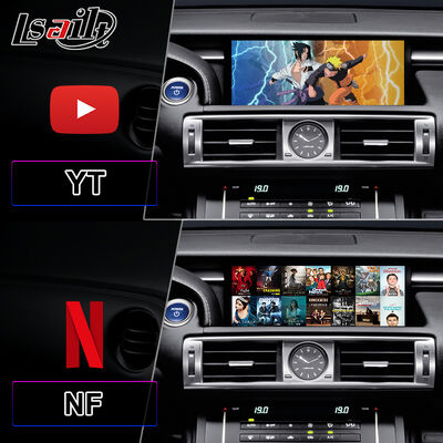 Lsailt 10,25 cali Android Carplay Multimedia Screen dla 2013-2020 Lexus IS Knob IS250 IS200t IS300 IS300h IS350