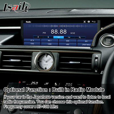 Lsailt Android Carplay Multimedia Interface Screen dla 2014-2018 Lexus RC350 RC300h RC200t RC300 RCF