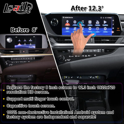 Lsailt Android Carplay Multimedia Interface Screen na lata 2018-2021 Lexus ES 250 ES300h ES350 ES250