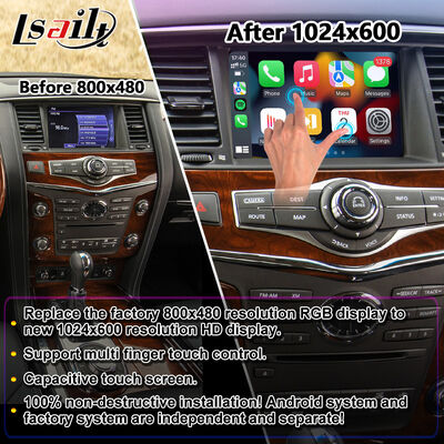 Ekran multimedialny Lsailt Android Carplay na lata 2010-2017 Infiniti QX80 QX56
