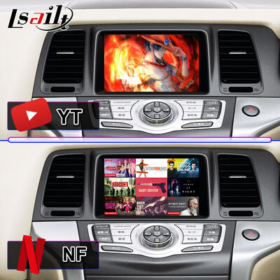 Lsailt Android Carplay Multimedia Screen dla 2008-2014 Nissan Murano Z51