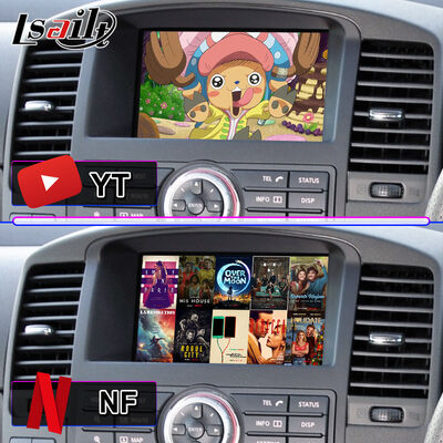 Lsailt Android Carplay Multimedia Screen dla 2010-2015 Nissan Navara D40