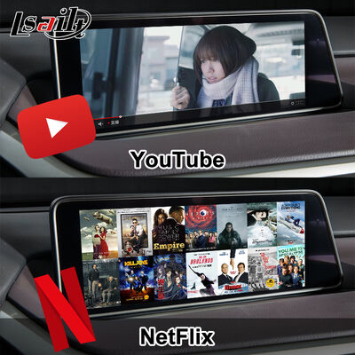 CarPlay/Android Multimedia System Interfejs wideo Lexus dla RX450H RX350 12,3 cali 2016-2021 Zintegrowany YouTube, NetFlix,Android Auto