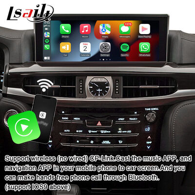 OEM Android Upgrade Module dla LX570 Lexus RX GX LS NX ES Integracja bezprzewodowa CarPlay, Android Auto, YouTube,NetFlix