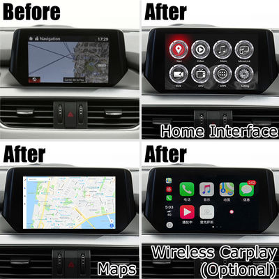 Mazda 6 Atenza nawigacja GPS interfejs wideo opcjonalny interfejs carplay android auto