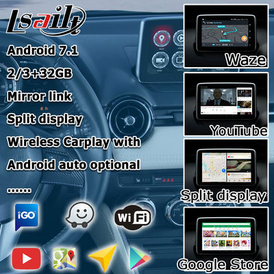 Mazda 2 Demio Android 7.1 Car Navigation Box interfejs wideo opcjonalny carplay android auto