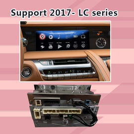 Lexus LC500 LC500h Nawigacja GPS Interfejs wideo bezprzewodowy carplay i android auto youtube Google play