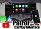 Interfejs Carplay sygnału wyjściowego LVDS Zintegrowany Android Auto dla Nissan 2012-2018 Patrol