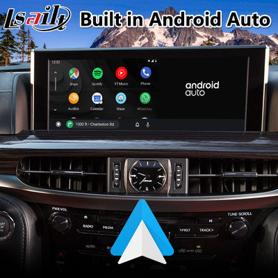 Multimedialny interfejs wideo Lsailt Android Carplay na lata 2016-2021 Lexus LX 570 LX570