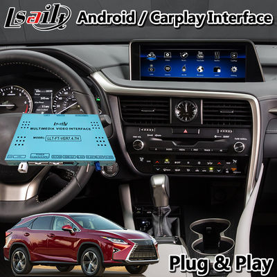 PX6 4GB Android Carplay Interfejs dla Lexus RX350 / RX450H Sterowanie myszą HDMI Android Auto