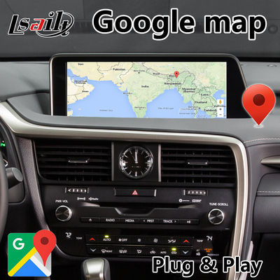 PX6 4GB Android Carplay Interfejs dla Lexus RX350 / RX450H Sterowanie myszą HDMI Android Auto