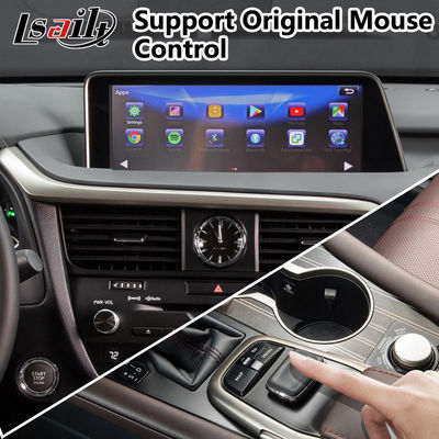 PX6 4GB Android Carplay Interfejs dla Lexus RX350 / RX450H Sterowanie myszą HDMI Android Auto