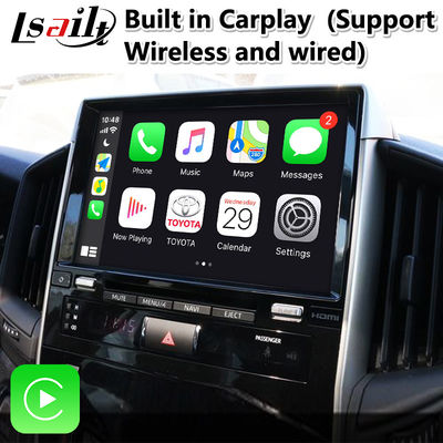 4 + 64 GB interfejs wideo Android Carplay dla Toyota Land Cruiser LC200 LC-GT GXR 2018-2021 dotykowy 3