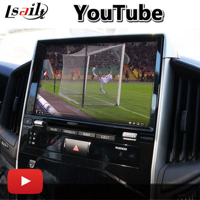 4 + 64 GB interfejs wideo Android Carplay dla Toyota Land Cruiser LC200 LC-GT GXR 2018-2021 dotykowy 3