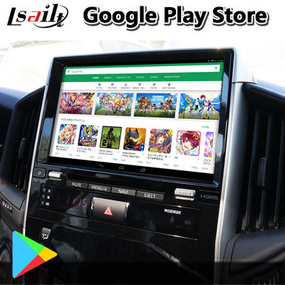 4 + 64 GB interfejs wideo Android Carplay dla Toyota Land Cruiser LC200 LC-GT GXR 2018-2021 dotykowy 3