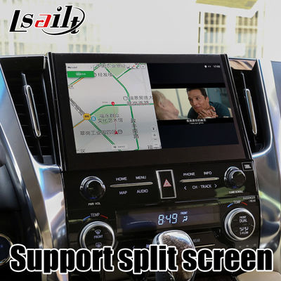 Interfejs CarPlay/Android 4+64 GB w zestawie HEMA, NetFlix Spotify dla Alphard Toyota Camry