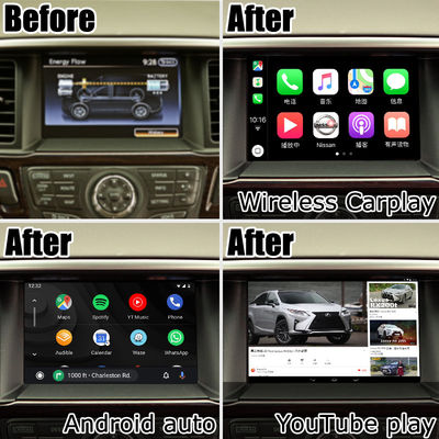 Nissan Pathfinder R52 Android 13 wideo Interfejs bezprzewodowy carplay 8+128 Baza Androida