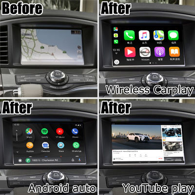 Nissan Elgrand Quest E52 Android 13 interfejs wideo Box carplay android auto moduł 8+128