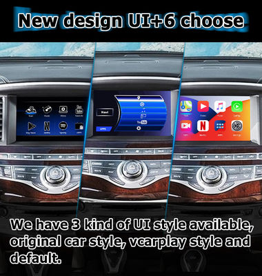 Infiniti QX60 GPS Android auto Carplay System nawigacji Multimedia Interfejs Android 11 8+128GB