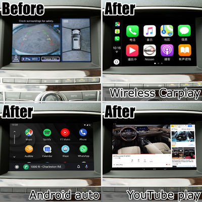 Infiniti QX60 GPS Android auto Carplay System nawigacji Multimedia Interfejs Android 13 8+128GB