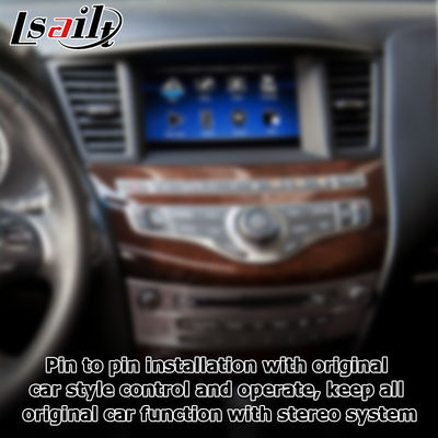 Android 13 interfejs Carplay Box Yandex Navi Dla Infiniti QX60 / JX35 Qualcomm 8+128 system