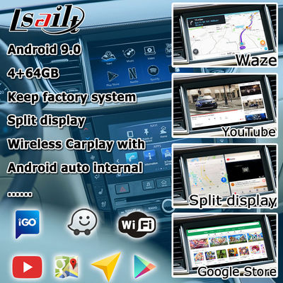 Carplay Nawigacja Android Nawigacja Interfejs wideo Infiniti QX50 2018
