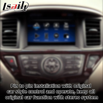 Nissan Pathfinder Andorid 11 Carplay android system nawigacji automatycznej Online nawigacja Video Play