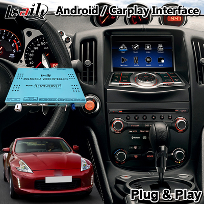 Lsailt 4 64GB interfejs wideo Android multimedialny Carplay dla nissana 370Z
