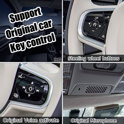 Aktualizacja interfejsu wideo Android Carplay AI Box 4 GB RAM dla Volvo S60 S90