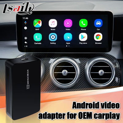 Android 10 multimedialny interfejs wideo 4 GB RAM AI Box Sgs dla mercedesa z Carplay