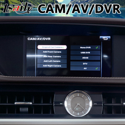 Lsailt Android Auto Carplay multimedialny interfejs wideo dla Lexus ES250 ES300H ES350 ES200 ES 2012-2018