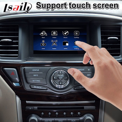 Lsailt Android Carplay interfejs wideo samochodowy ekran multimedialny dla Nissan Pathfinder R52