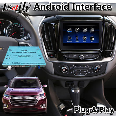 Lsailt Android Nawigacja Carplay Multimedia Video Interface dla Chevrolet Traverse