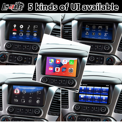 Interfejs multimedialny Lsailt Android Auto Carplay dla chevroleta podmiejskiego GMC Tahoe