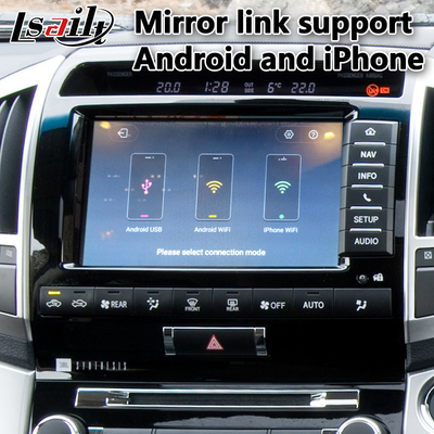 Lsailt Android Auto Carplay interfejs multimedialny Box dla Toyota Land Cruiser LC200 2013-2015