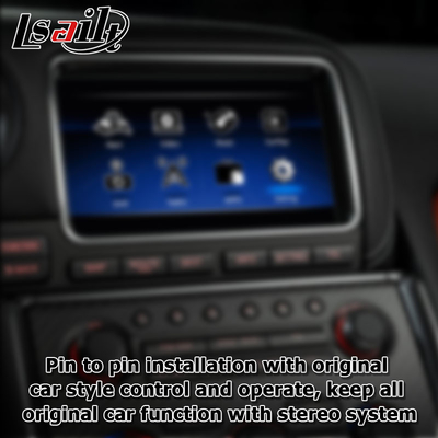 Android 13 8+128 Nawigacja bezprzewodowa carplay Android auto interfejs wideo dla Nissan GT-R GTR R35