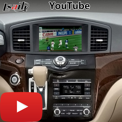 Interfejs wideo nawigacji Lsailt Android dla nissana Quest E52 z Youtube NetFlix Yandex Carplay